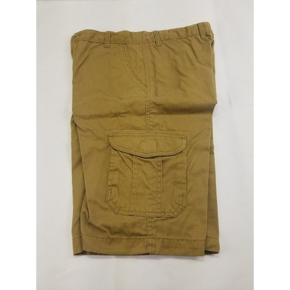 Faded Glory Boys Shorts Size 18 Cargo Tan A7
